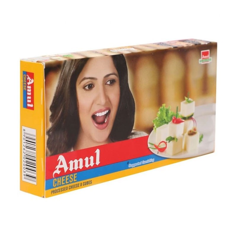 Amul Cheese 8 Cubes 200g